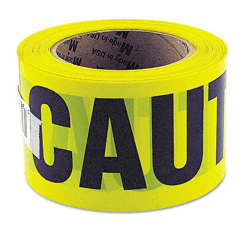 Image of Great Neck® 10379 Caution Safety Tape, Non-Adhesive, 3" X 1,000 Ft, Yellow