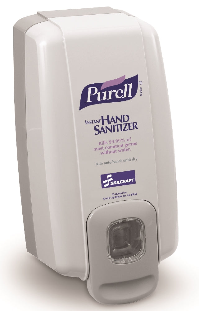 Image of PURELL® SKILCRAFT® NXT Wall Dispenser, Gray, 1000 mL Dispenser Refill