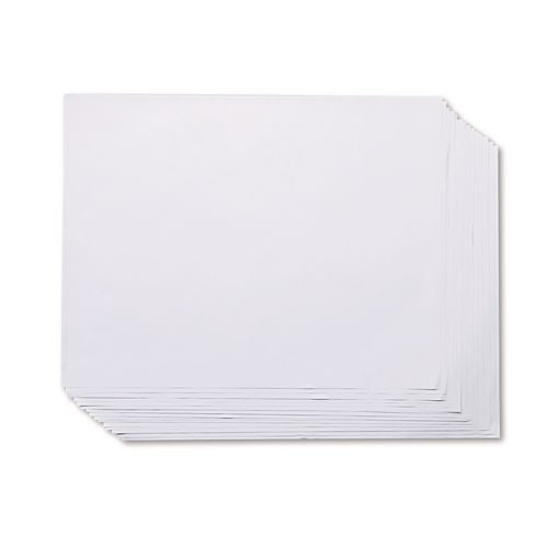Image of House of Doolittle HOD402 Doodle Desk Pad Refill, 25 Sheets, 20 lb Bond Weight Paper, 22" x 17", White