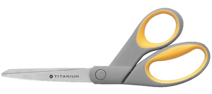 Image of SKILCRAFT® Westcott® Titanium Bent Scissors, 8"