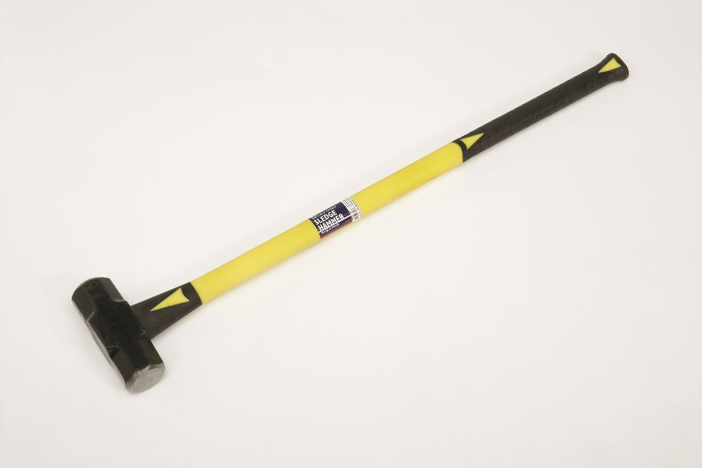Sledge Hammer, 8 lb Head, 32" Fiberglass Handle