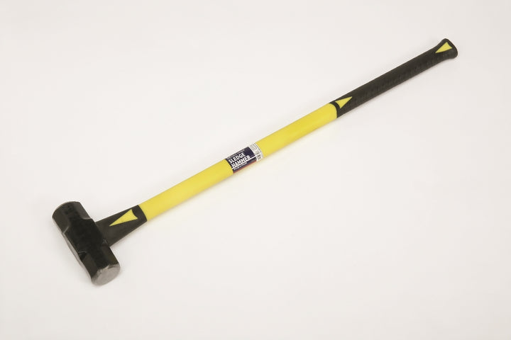 Sledge Hammer, 8 lb Head, 32" Fiberglass Handle