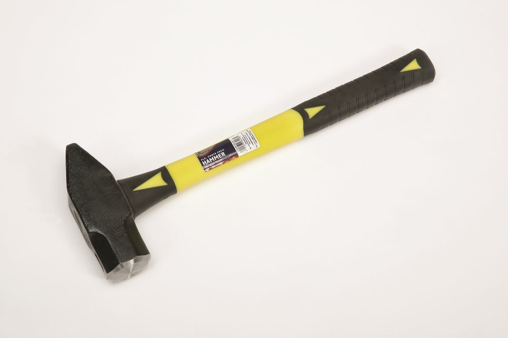 Cross Peen Hammers, 4 lb Head, 16" Fiberglass Cushioned Grip Handle
