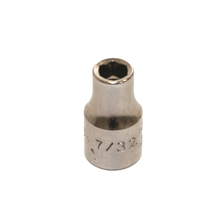 Image of SKILCRAFT® Socket - 1/4" Drive - 7/32" Shallow - SAE 6-Point Fastener