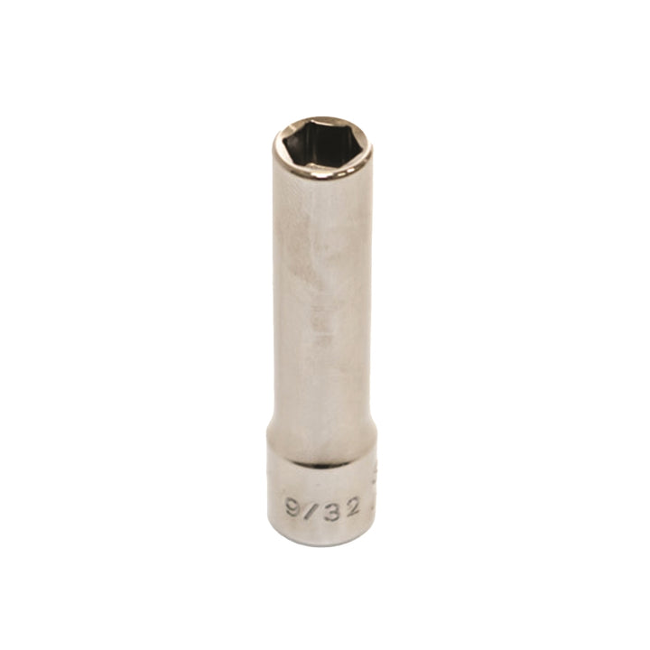 Image of SKILCRAFT® Socket - 1/4" Drive - 9/32" Deep - SAE 6-Point Fastener