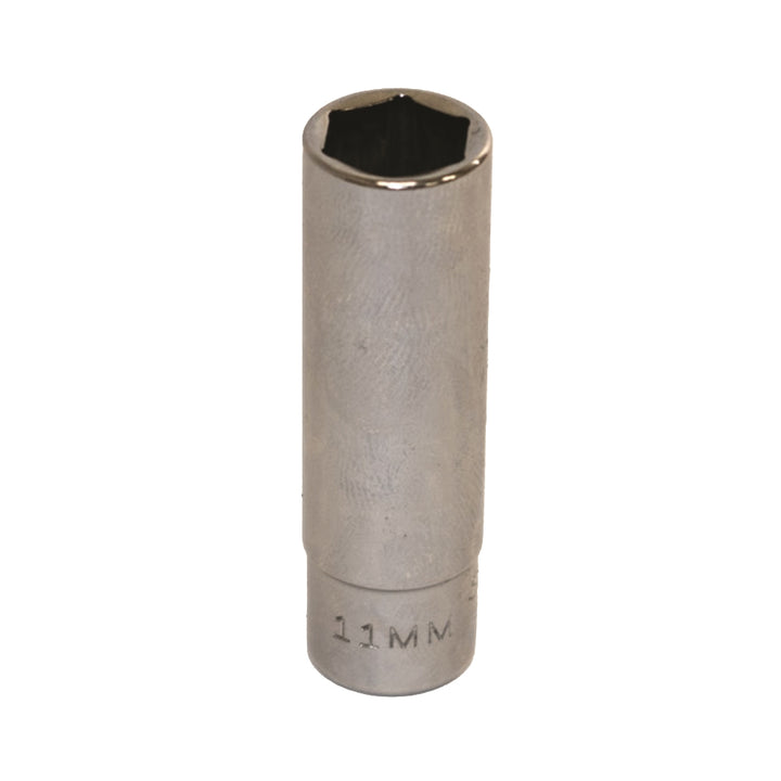 Image of SKILCRAFT® Socket - 1/4" Drive - 11mm Deep Metric - 6-Point Fastener