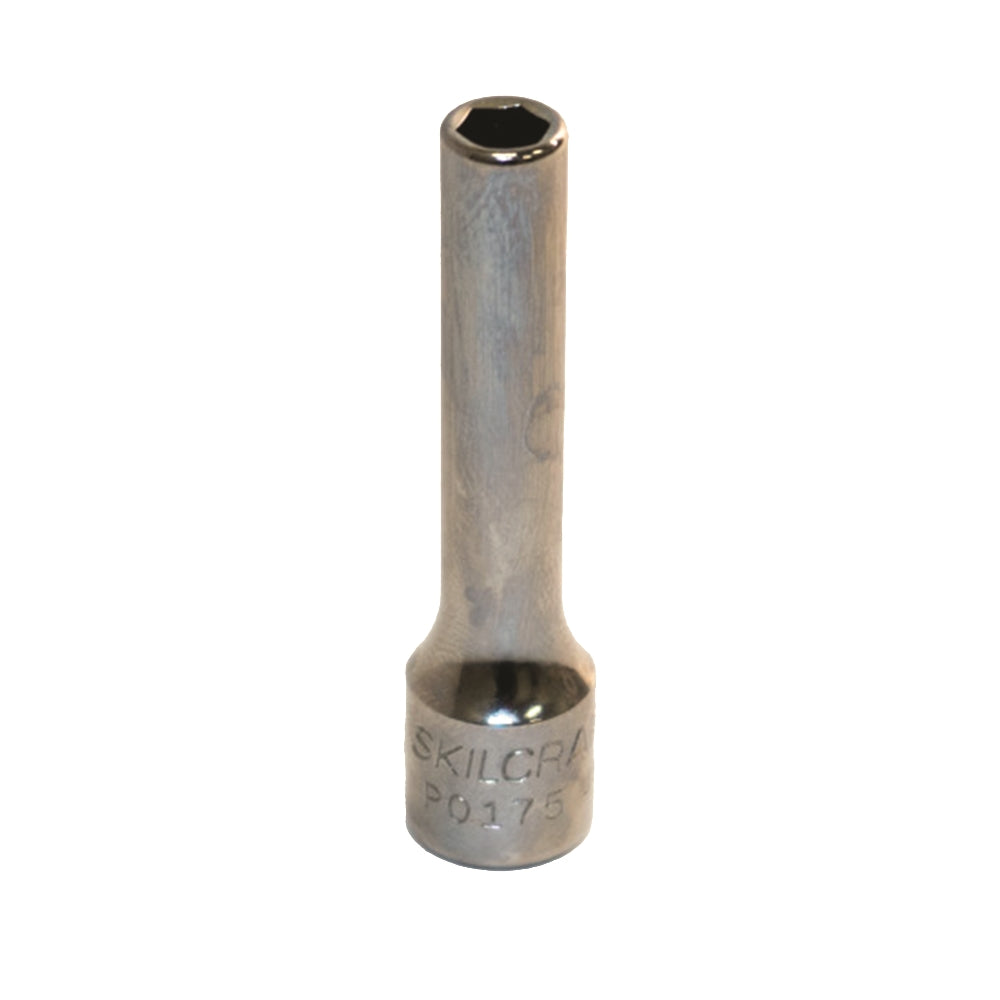 Image of SKILCRAFT® Socket - 1/4" Drive - 5mm Deep Metric - 6-Point Fastener