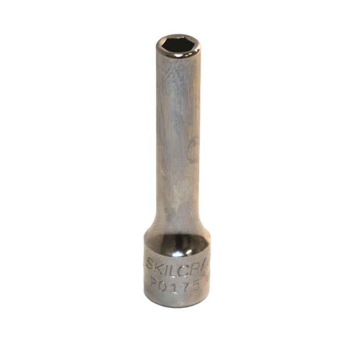 Image of SKILCRAFT® Socket - 1/4" Drive - 5mm Deep Metric - 6-Point Fastener
