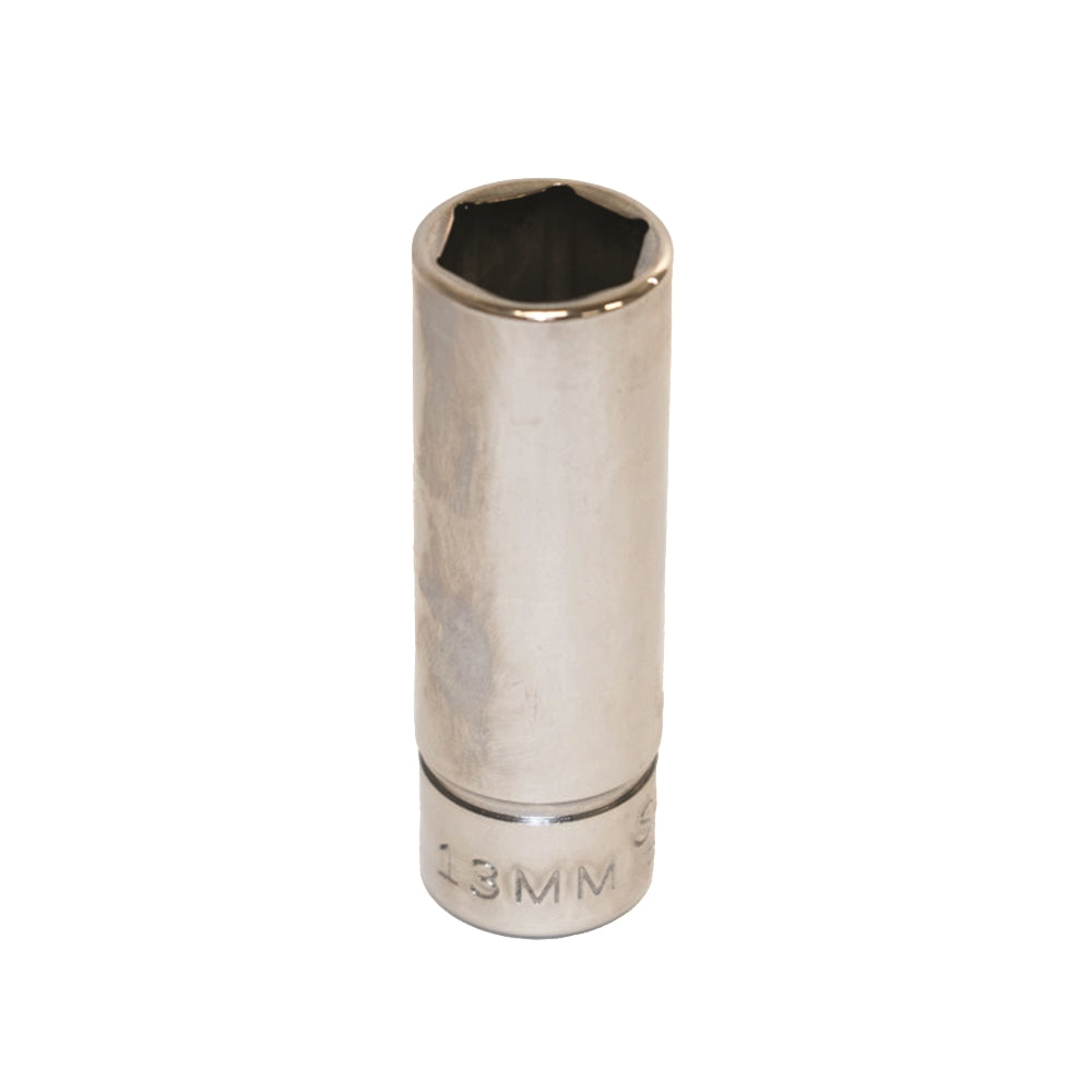 Image of SKILCRAFT® Socket - 3/8" Drive - 13mm Deep Metric - 6-Point Fastener