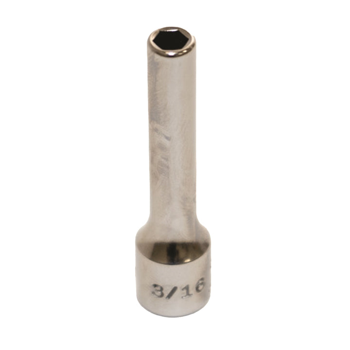 Image of SKILCRAFT® Socket - 1/4" Drive - 3/16" Deep - SAE 6-Point Fastener