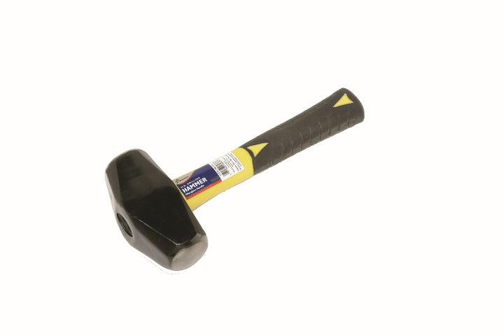 Drilling Hammer, 4 lb Head, 10.5" Fiberglass Handle