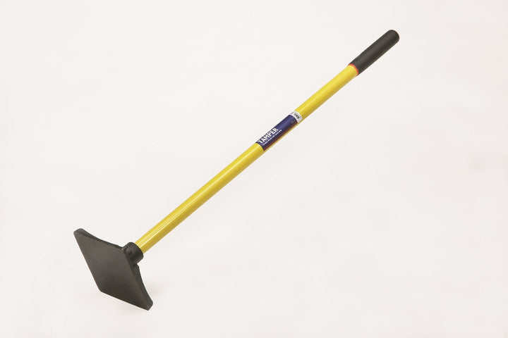 Tamper, Cast Iron Head, Industrial Grade, 42" Fiberglass Cushion Grip Handle