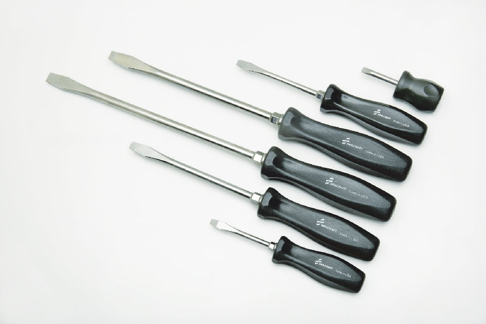Image of SKILCRAFT® Pro-Grade Screwdriver Set, 3/16" - 3/8", 6 Piece Set, Case of 6 Sets