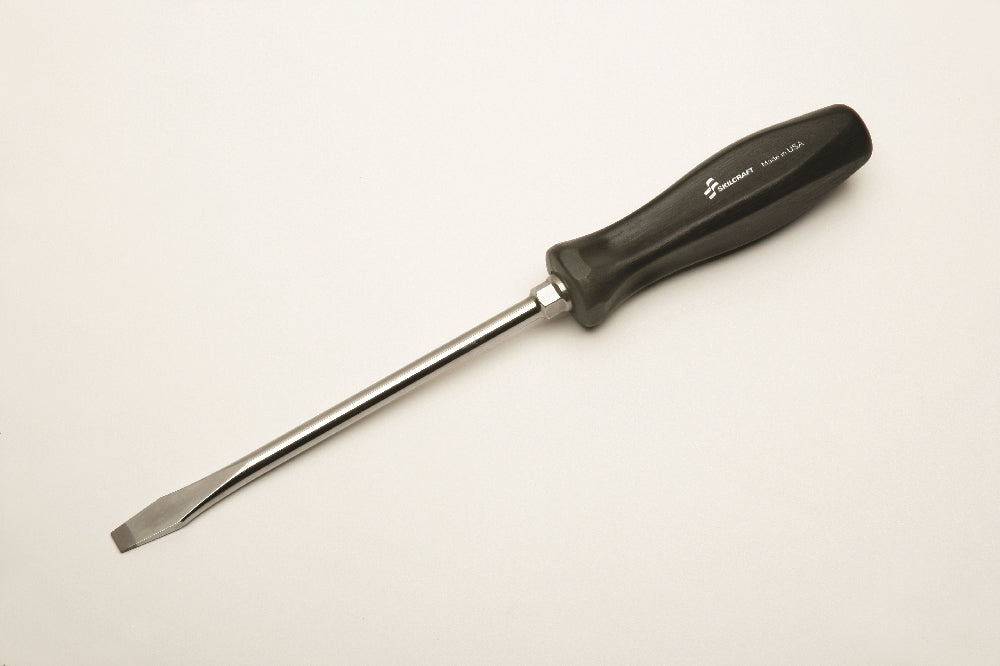 Image of SKILCRAFT® Pro-Grade Screwdriver, 3/8" Slotted Tip, 8", Case of 12