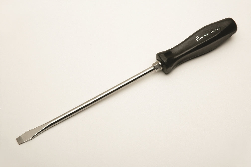 Image of SKILCRAFT® Pro-Grade Screwdriver, 7/16" Slotted Tip, 10", Case of 12