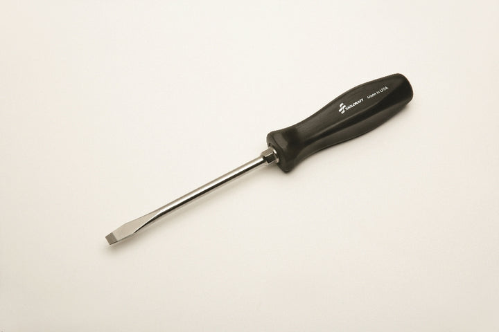 Image of SKILCRAFT® Pro-Grade Screwdriver, 5/16" Slotted tip, 8", Case of 12