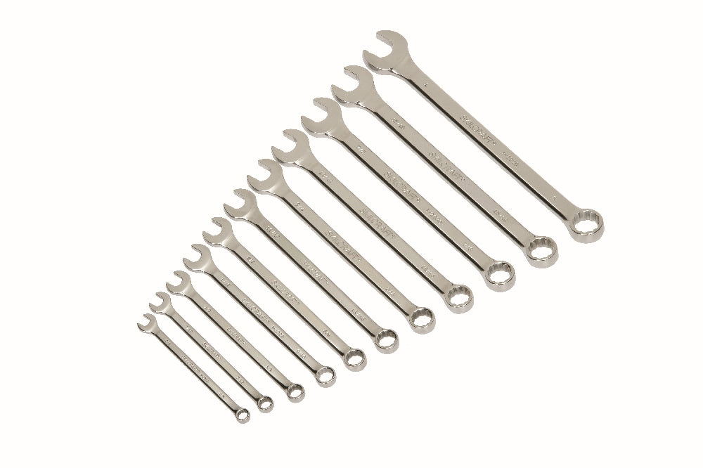 Image of SKILCRAFT® Pro-Grade Combination Wrench Set, 10mm to 19mm