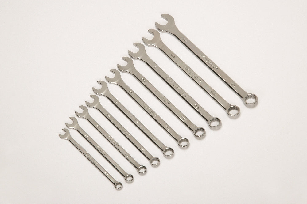 Image of SKILCRAFT® Pro-Grade Combination Wrench Set, 3/8" to 1"