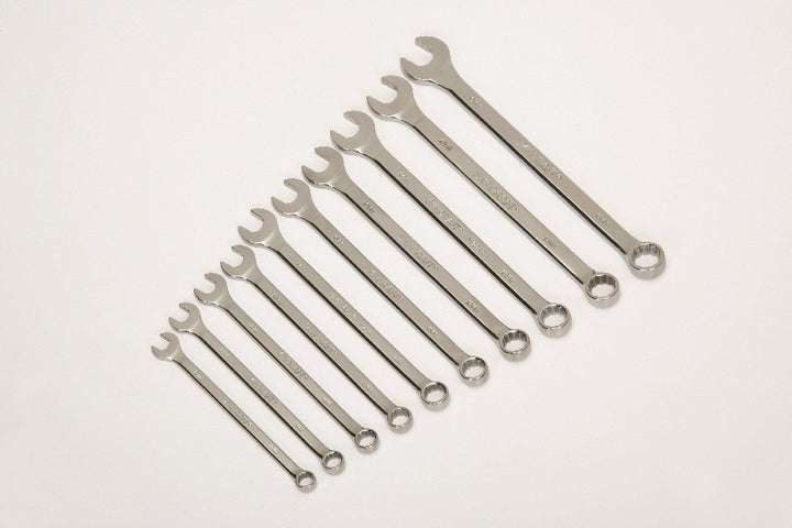 Image of SKILCRAFT® Pro-Grade Combination Wrench Set, 3/8" to 1"