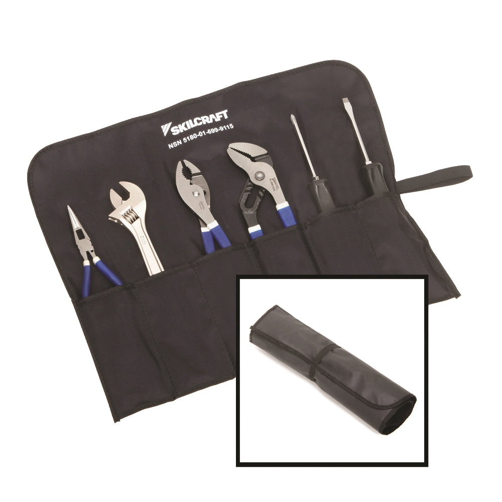 Image of SKILCRAFT® Pro-Grade Tool Kit, 6 Piece