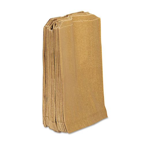 Image of HOSPECO® KL Napkin Receptacle Liners, 7.5" X 3" X 10.5", Brown, 500/carton