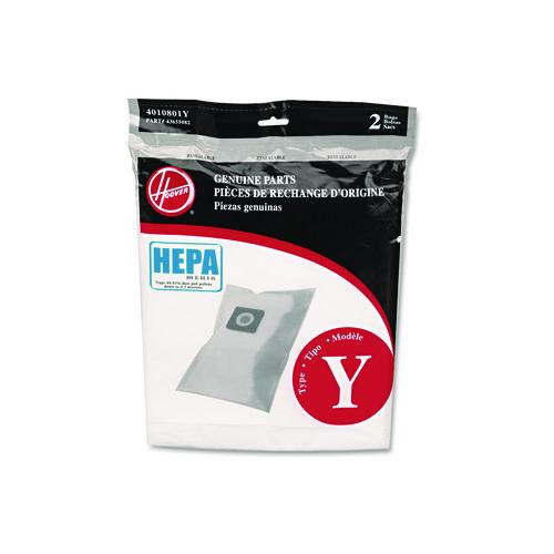Image of HooverÂ® Hepa Y Vacuum Replacement Filter/filtration Bag, 2/pack