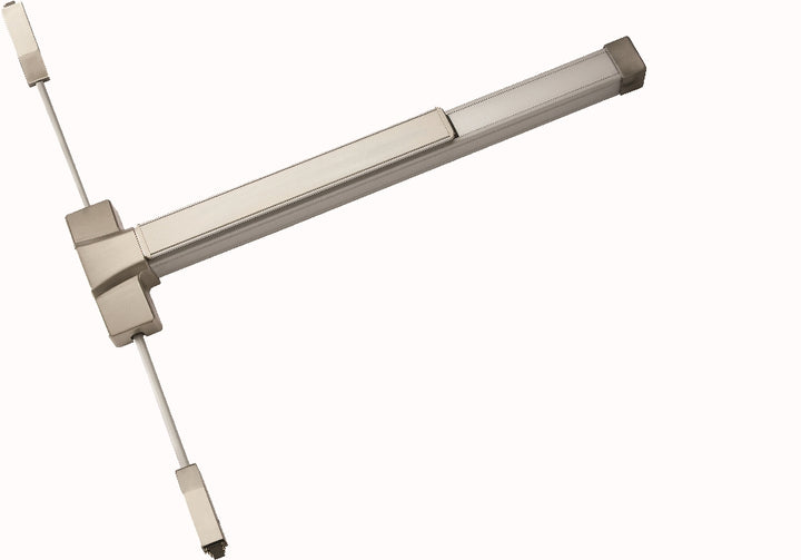 Skilcraft Door Exit Devices, ANSI Code Vertical Rod Fire Exit Device, No Dogging, 3' Door