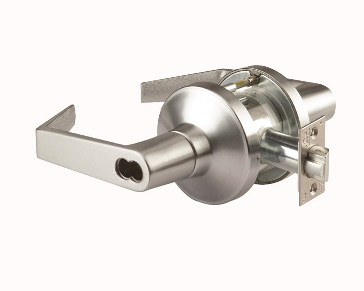 Skilcraft Door Locks Cylindrical GT Series, Store Door F91, GT 137, Philadelphia, Small Interchangeable Core