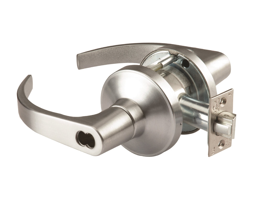 Skilcraft Door Locks Cylindrical GT Series, Classroom Intruder F110, GT 135, Boston, Small Interchangeable Core