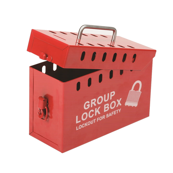 Image of SKILCRAFT® Group Lockout Box, 13 Padlocks