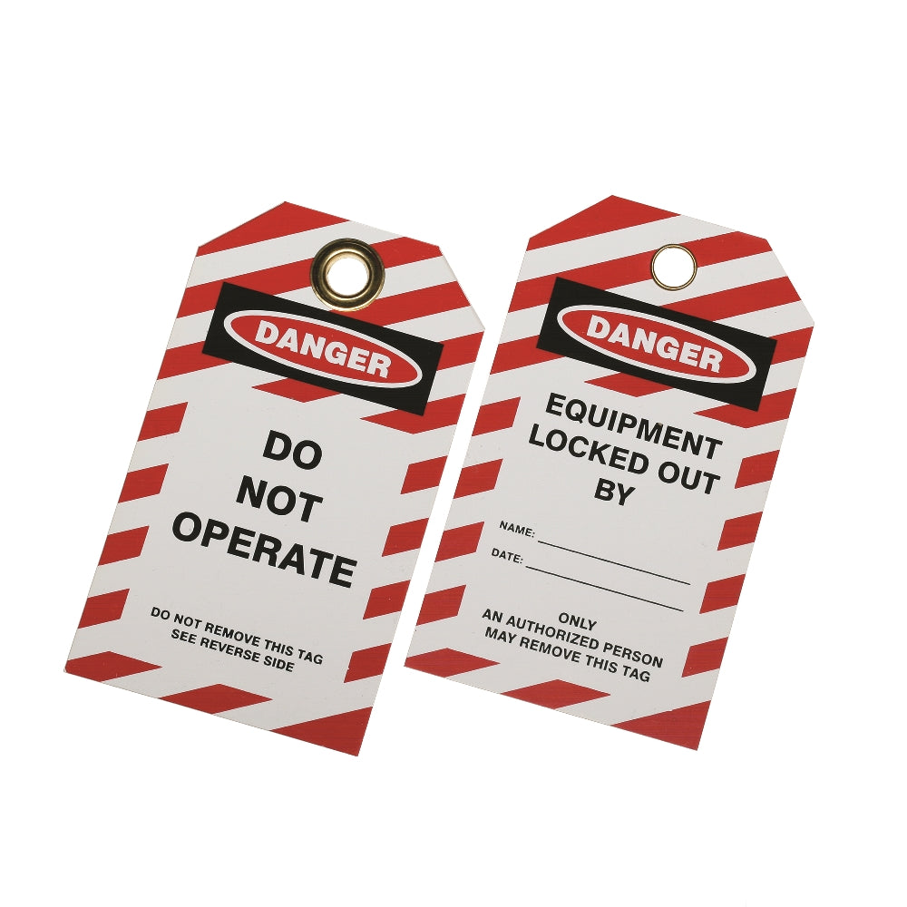 Image of SKILCRAFT® Lockout Safety Tag, Do Not Operate