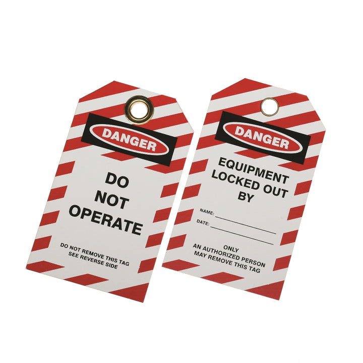 Image of SKILCRAFT® Lockout Safety Tag, Do Not Operate