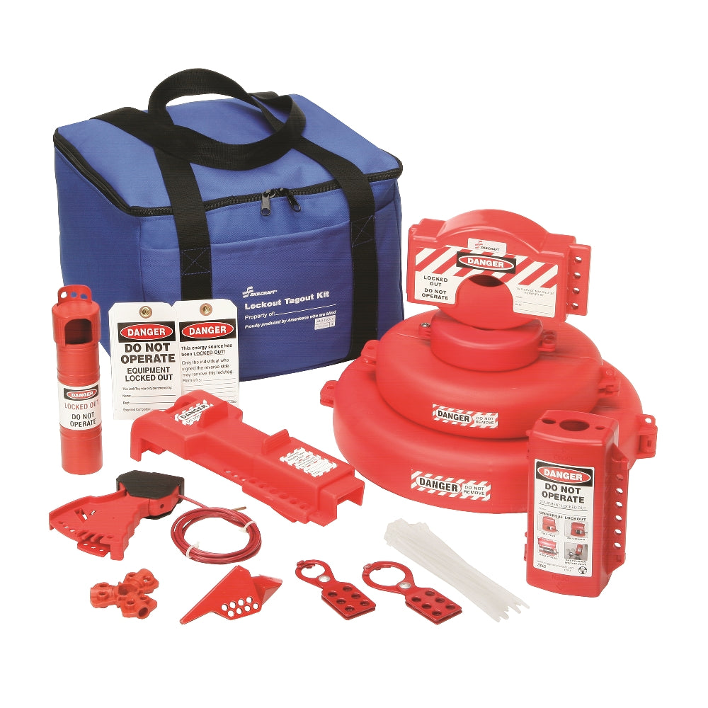 Image of SKILCRAFT® Lockout Tagout Valve Kit