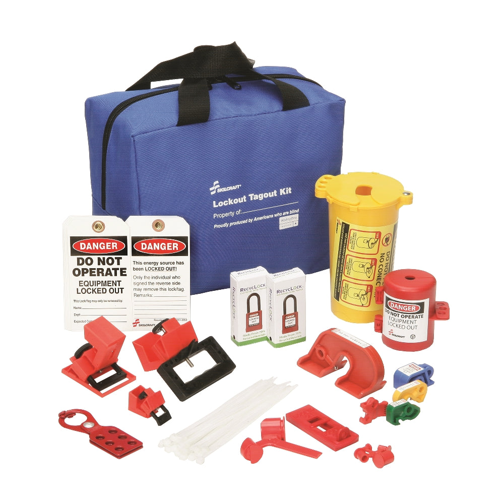Image of SKILCRAFT® Lockout Tagout Electrical Kit