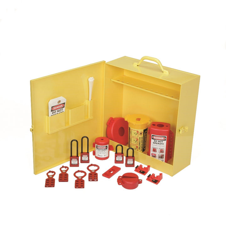 Image of SKILCRAFT® Lockout Tagout Padlock Station Cabinet, Stocked