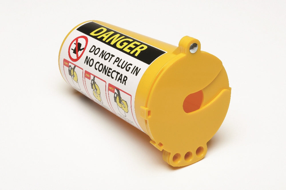 Image of SKILCRAFT® Large Plug Lockout with Label