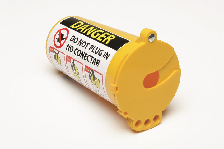 Image of SKILCRAFT® Large Plug Lockout with Label
