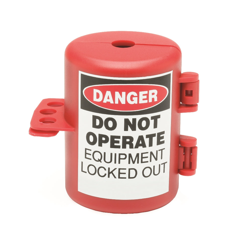 Image of SKILCRAFT® Small Plug Lockout with Label