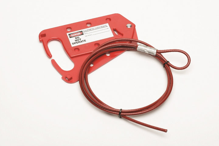 Image of SKILCRAFT® Cable Valve Hasp Lockout Device