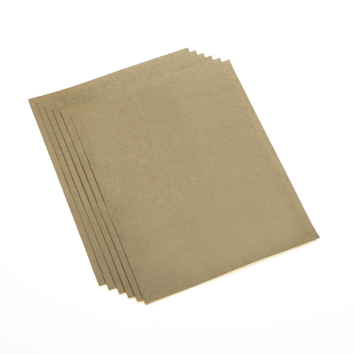 Image of SKILCRAFT® Sandpaper, Aluminum Oxide, 9" x 11" Sheet, 220 Grit