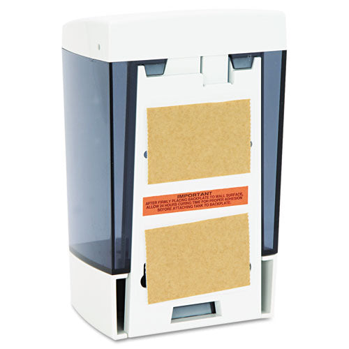 Image of Impact® Clearvu® 9346 Clearvu Plastic Soap Dispenser, 46 Oz, 5.5 X 4.25 X 8.5, White