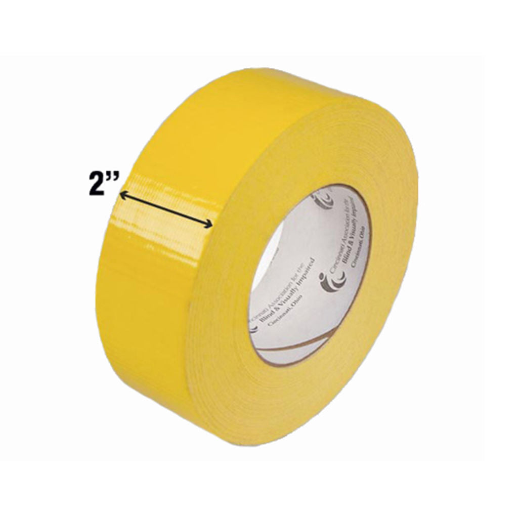 Image of SKILCRAFT® Duct Tape, Premium Heavy Duty, 9 mil, 2" x 60 Yards, Yellow