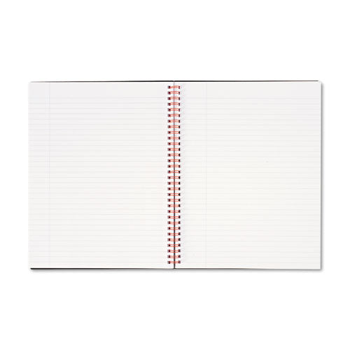 Image of Black n' Red Flexible Cover Twinwire Notebooks, SCRIBZEE Compatible, 1-Subject, Wide/Legal Rule, Black/Red Cover, (70) 11 x 8.5 Sheets