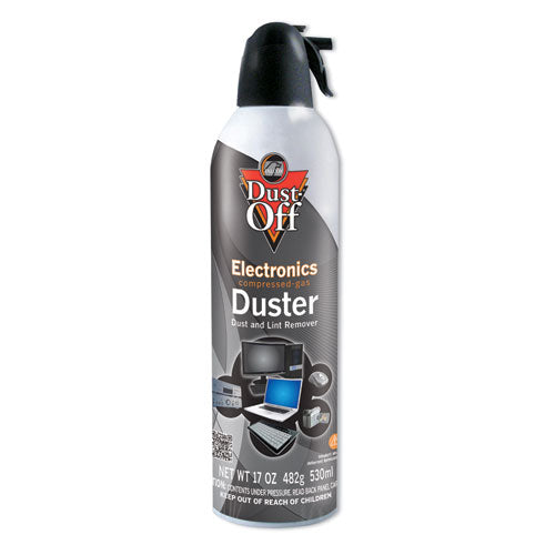 Image of Dust-OffÂ® Disposable Compressed Air Duster, 17 Oz Can, 2/pack