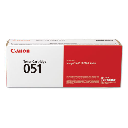 Image of Canon® 2168C001 2168c001 (051) Toner, 1,700 Page-Yield, Black