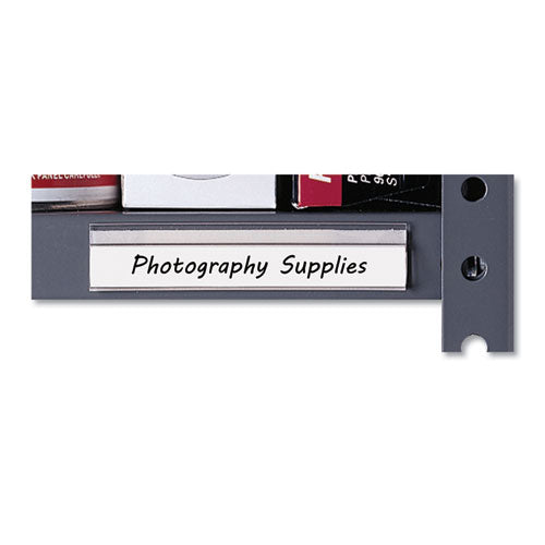 Image of C-Line® 87447 Shelf Labeling Strips, Side Load, 4 x 0.78, Clear, 10/Pack