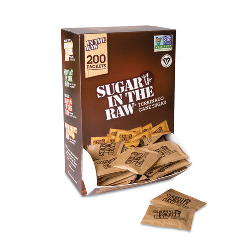 Image of Sugar in the Raw 4480050319 Sugar, 0.2 oz Packet, 200/Box