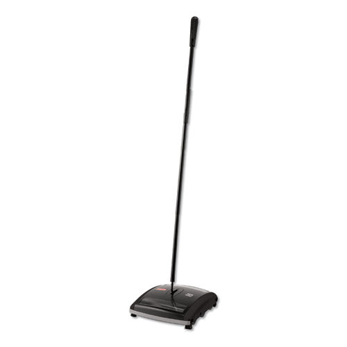 Image of Rubbermaid® Commercial FG421588BLA Brushless Mechanical Sweeper, 44" Handle, Black/yellow