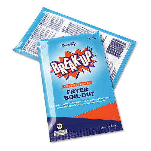 Image of BREAK-UP® CBD991209 Fryer Boil-Out, Ready To Use, 2 Oz Packet, 36/carton
