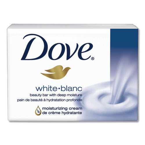 Image of Dove® CB370944 Moisturizing Bar Soap, Pleasant Scent, 3.15 Oz, 48/carton